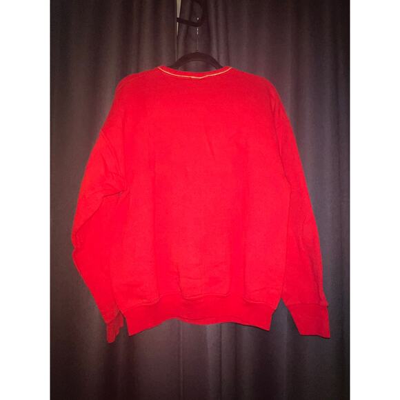 Ugly Christmas Sweater Xmas Sweatshirt Crewneck Size Medium Bears - Picture 3 of 3